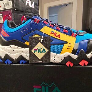 Fila Men's Oakmont TR 1JM01690 401 Sneaker Shoes Size 12 M US Blue Red NEW